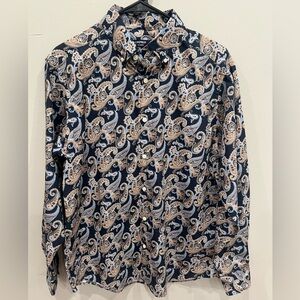 Cremieux Classics Button-down Paisley Dress Shirt